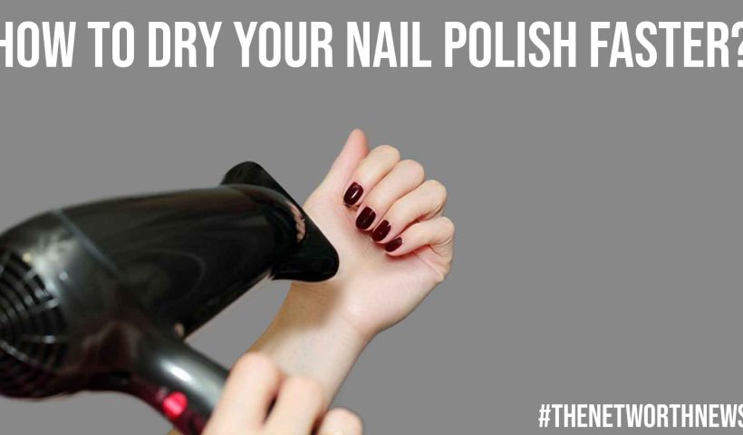 How to Dry Your Nail Polish Faster